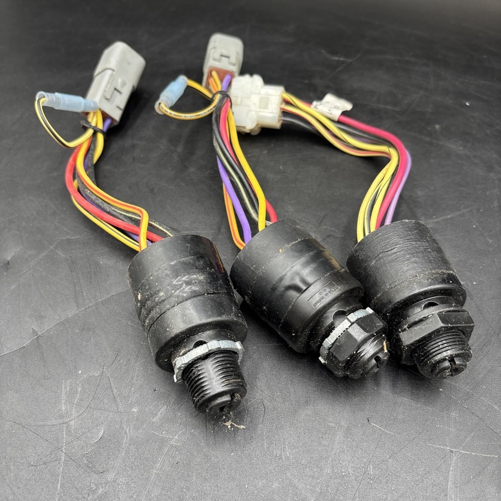3 VTG Marine Boat Ignition NO Key Switch Assembly Waterproof Shroud Pigtail Plug